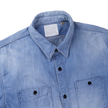 【2027SS】4890VE-27 Denim Work Shirt(Vintage Effect)
