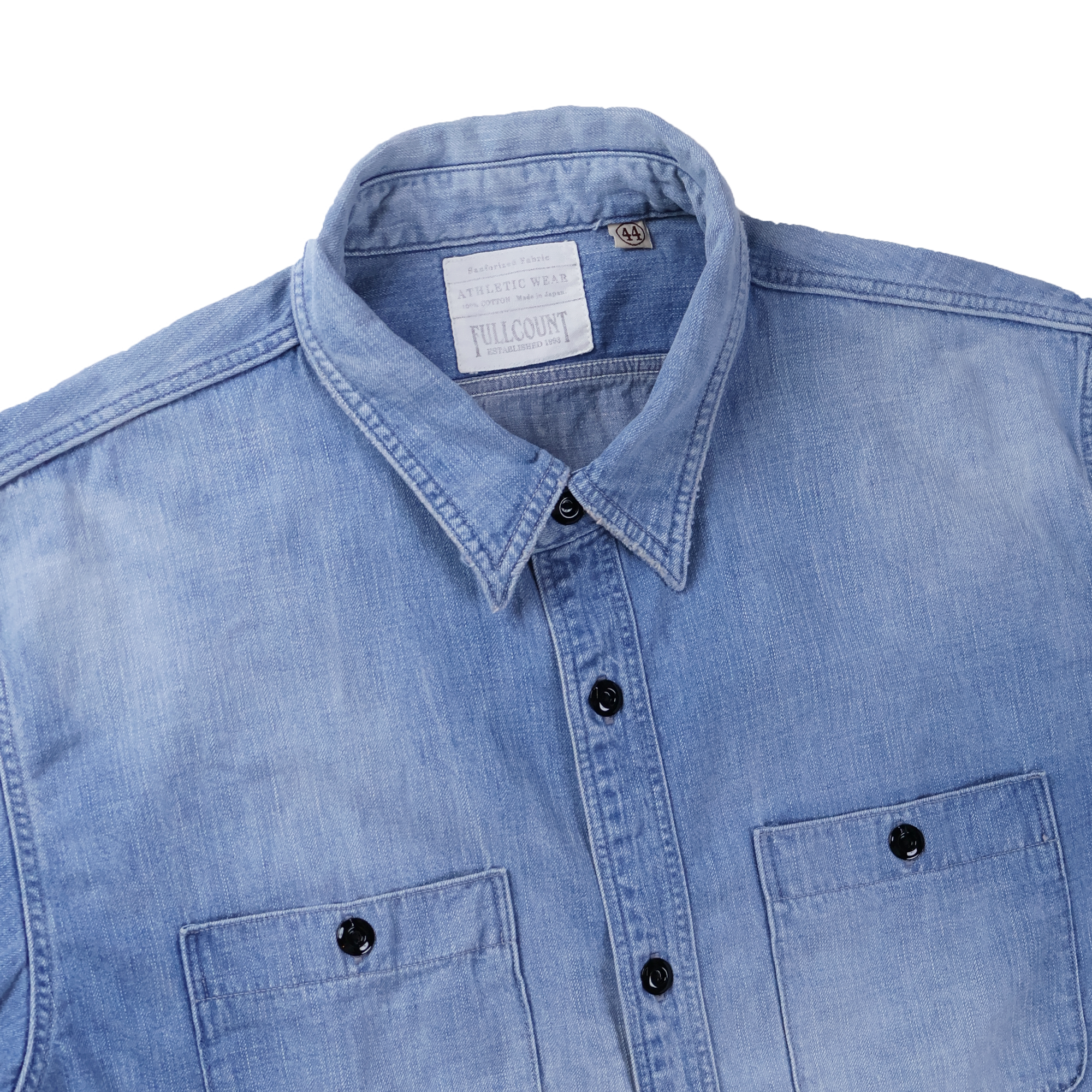 【2027SS】4890VE-27 Denim Work Shirt(Vintage Effect)