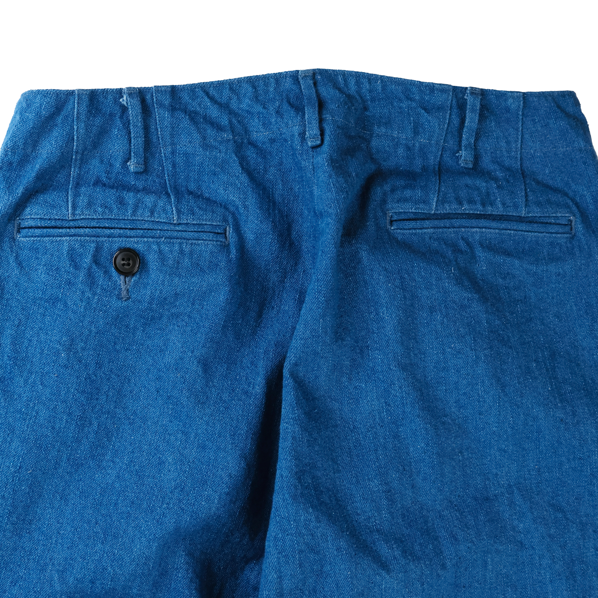【2027SS】1154-1　Denim Wide Tuck Trousers