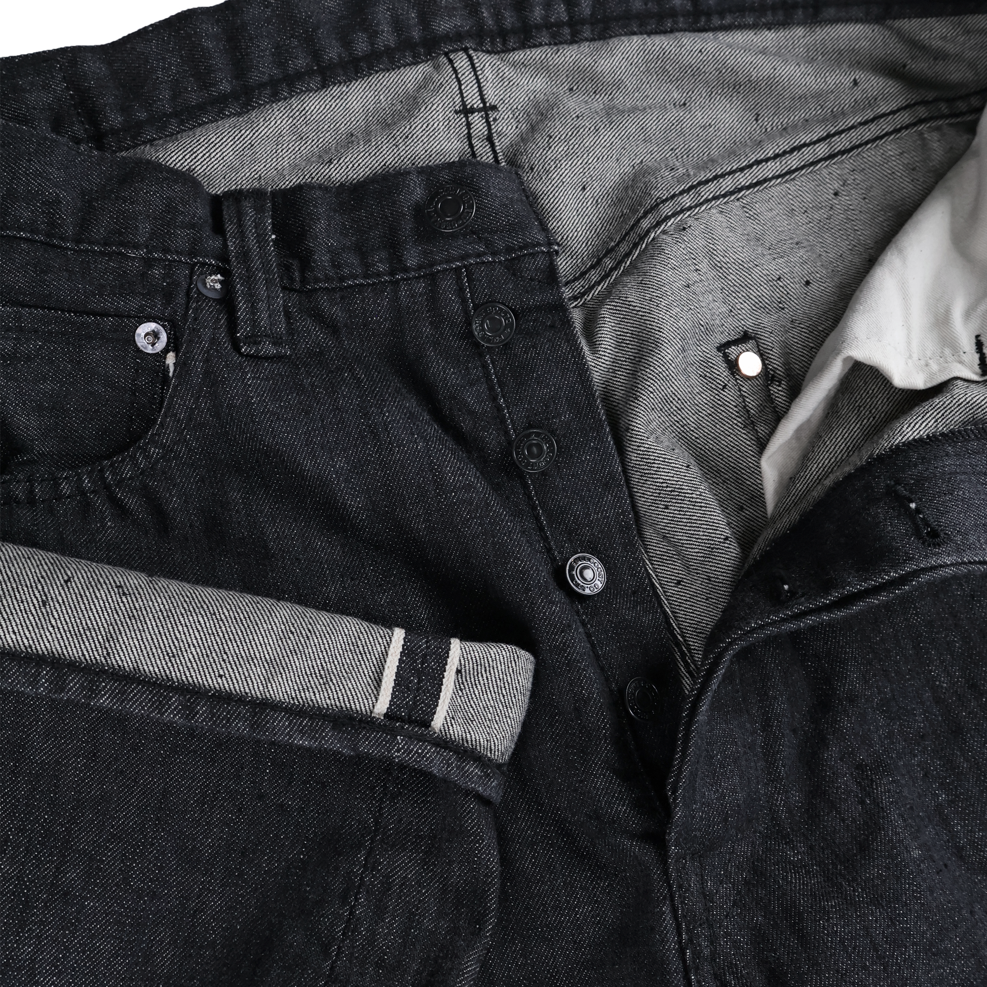 【2027SS】0105BK-27 Black Wide Denim