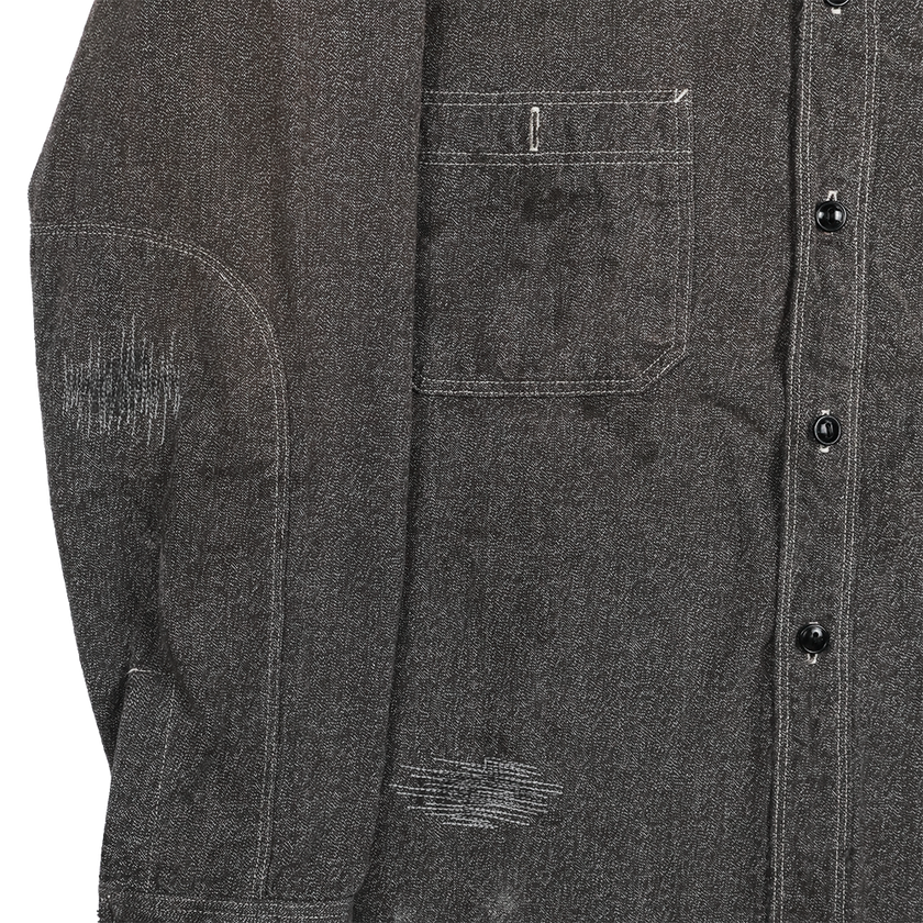 【2026SS】4090CVE Triple Stitch Covert Chambray Shirt VE (Vintage Effect)