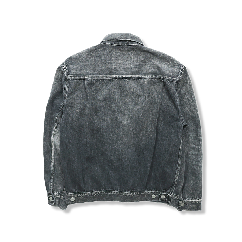 2102BKSSHW Type 2 Black Denim Jacket Dartford (Super Smooth)