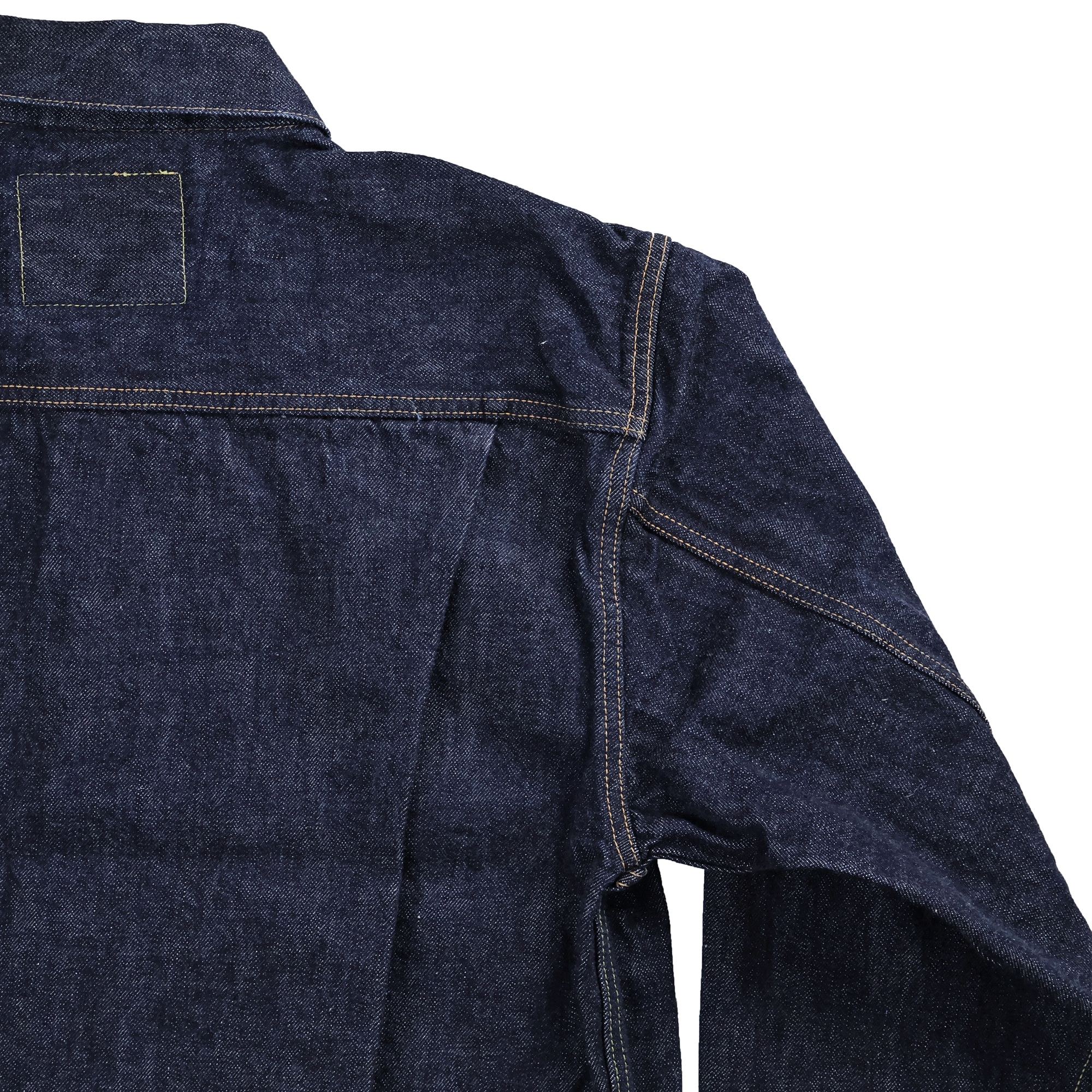 2102BIG Type 2 Denim Jacket Blue in Green別注