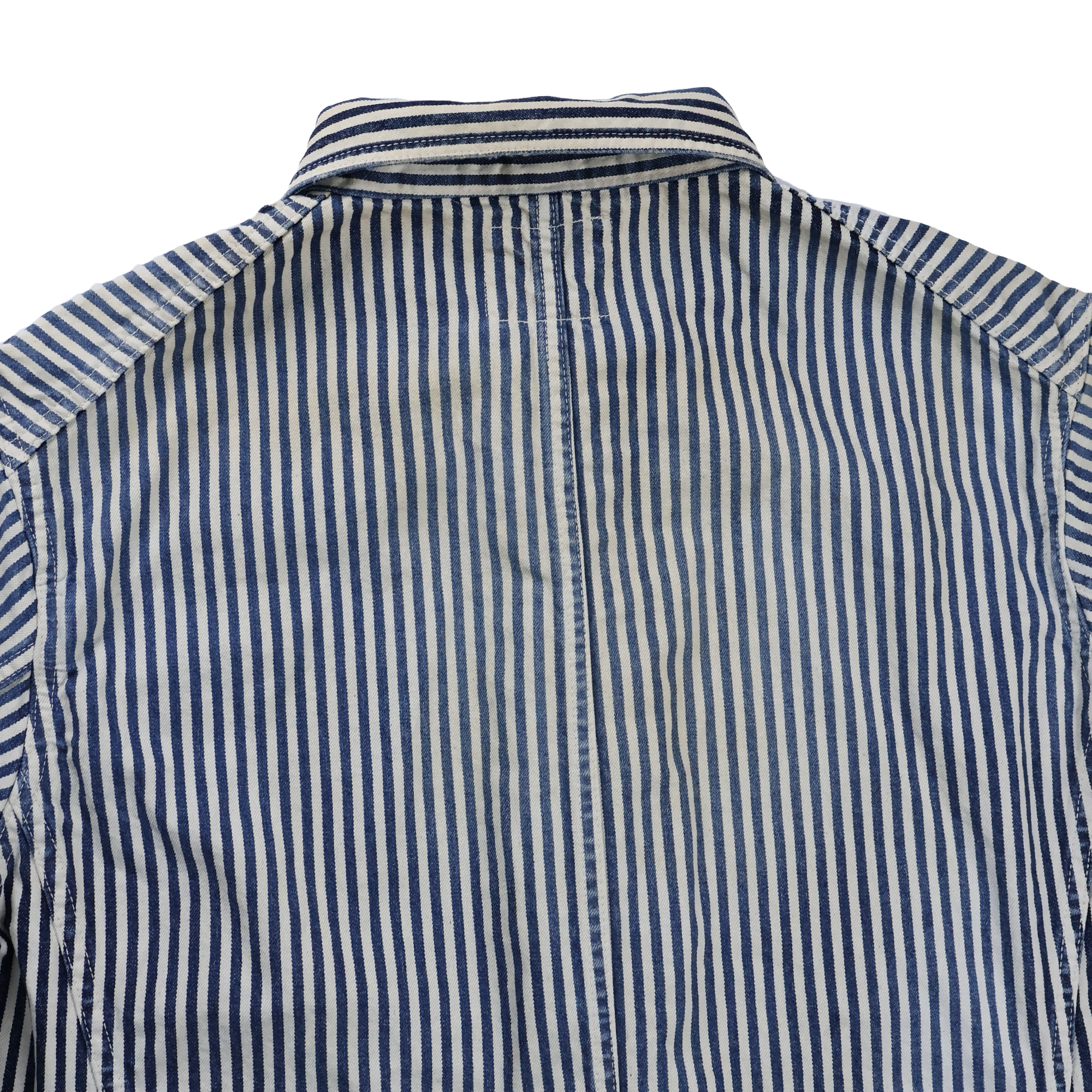 【2027SS】2015-17 Indigo Bold Hickoly Chore Jacket