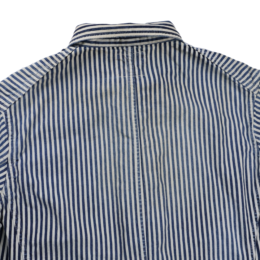 【2027SS】2015-17 Indigo Bold Hickoly Chore Jacket