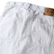 【2027SS】1103WH-27　Cotton Linen White Clean Denim