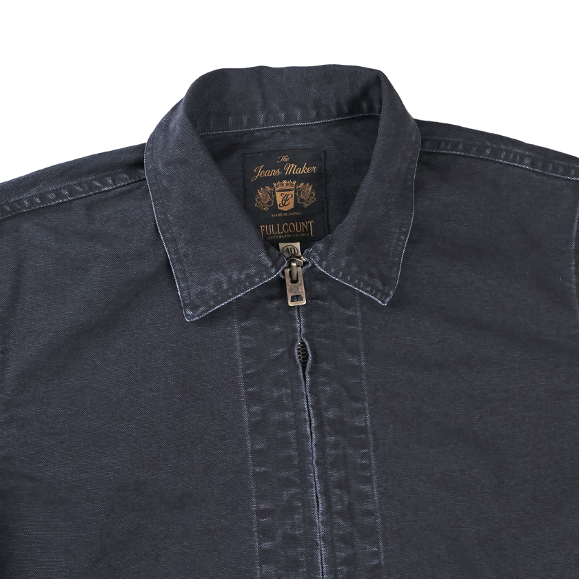 【2027SS】2066　Organic Cotton Duck Zip Up Sport Jacket