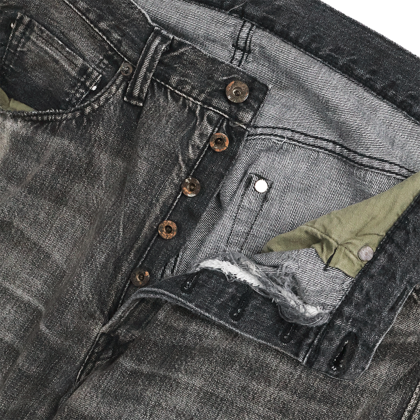 【2026SS】S0105BKSSHW WWII Model 11.5oz Black Denim Pants HW “Master Of Reality”