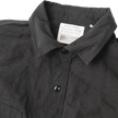 4091L 20’s Black Cotton/Linen Farmers Shirt
