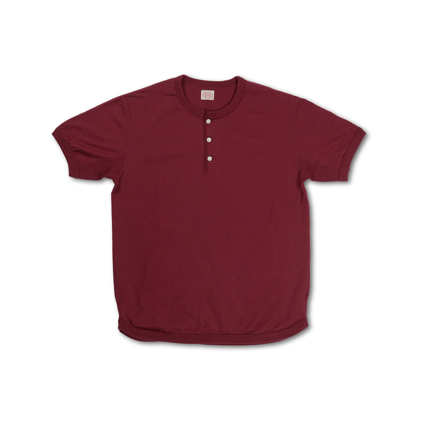 5222H-SOS Flat Seam Heavyweight Henley T Shirt (限定カラー)
