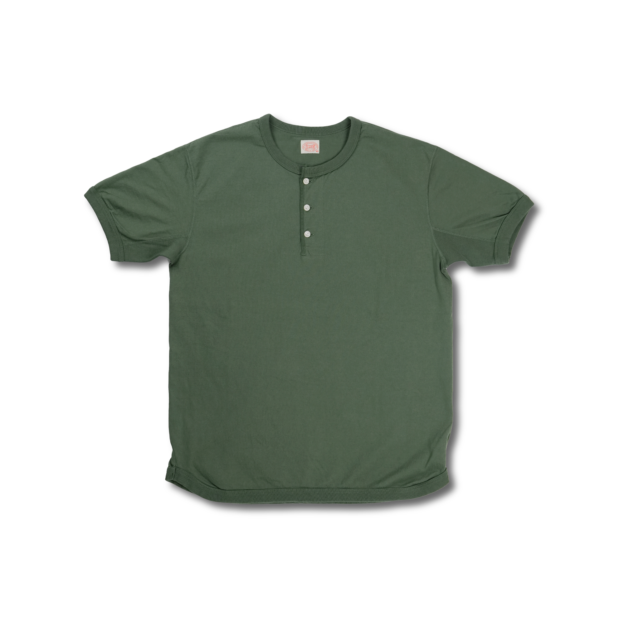 5222H-SOS Flat Seam Heavyweight Henley T Shirt (限定カラー)