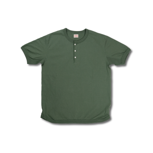 5222H-SOS Flat Seam Heavyweight Henley T Shirt (限定カラー)