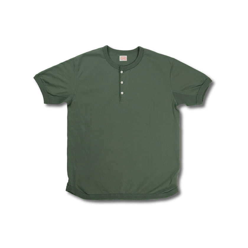 5222H-SOS Flat Seam Heavyweight Henley T Shirt (限定カラー)