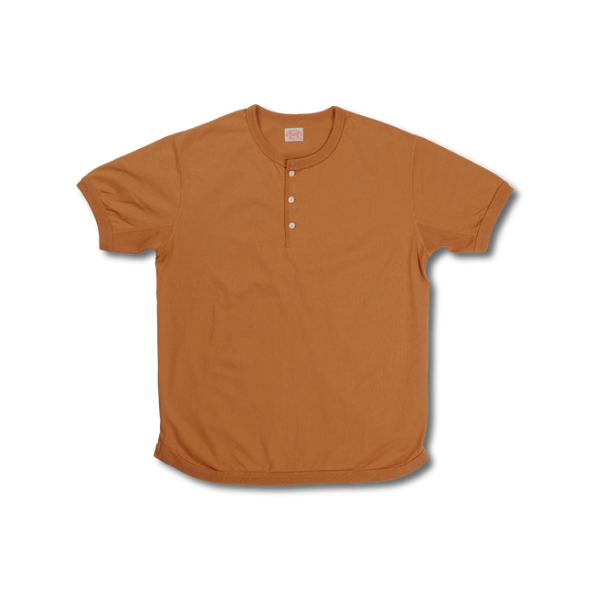 5222H-SOS Flat Seam Heavyweight Henley T Shirt (限定カラー)