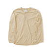 5222LH-Flat Seam Heavyweight Longsleeve Henley- T Shirt