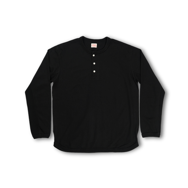 5222LH-SOS Flat Seam Heavyweight Longsleeve Henley T Shirt (限定カラー)