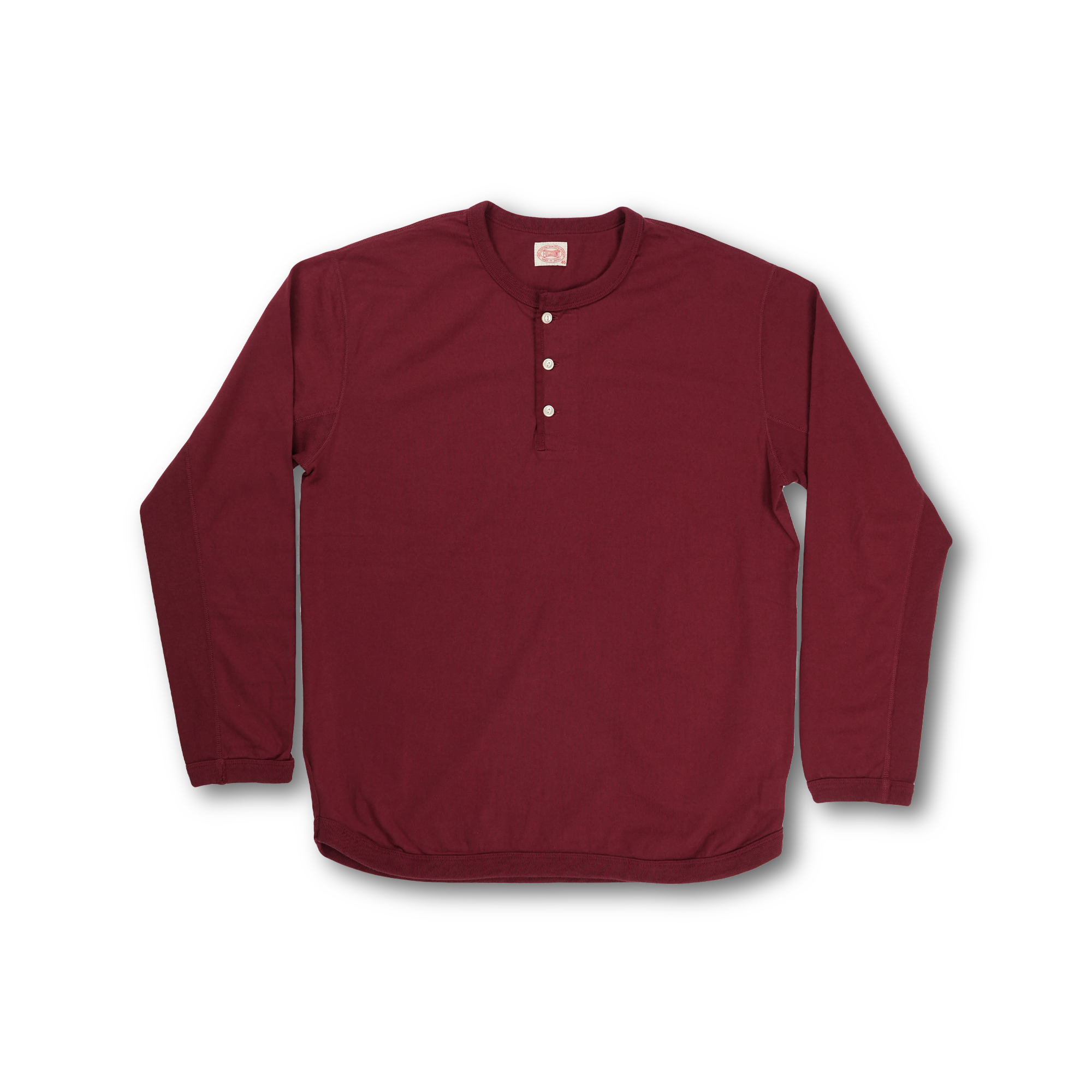 5222LH-SOS Flat Seam Heavyweight Longsleeve Henley T Shirt (限定カラー)