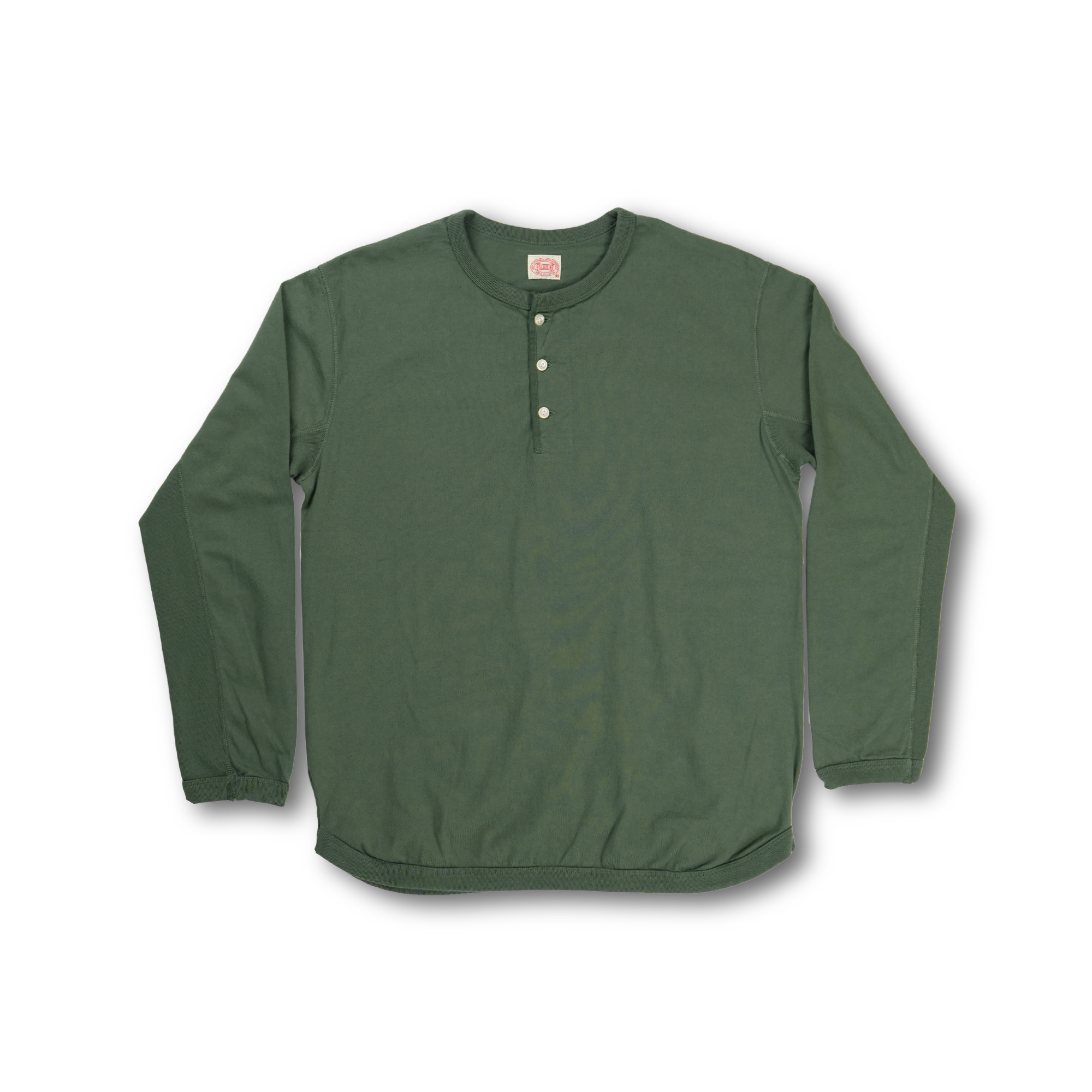 5222LH-SOS Flat Seam Heavyweight Longsleeve Henley T Shirt (限定カラー)