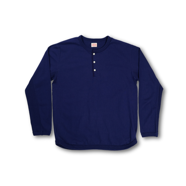 5222LH-SOS Flat Seam Heavyweight Longsleeve Henley T Shirt (限定カラー)