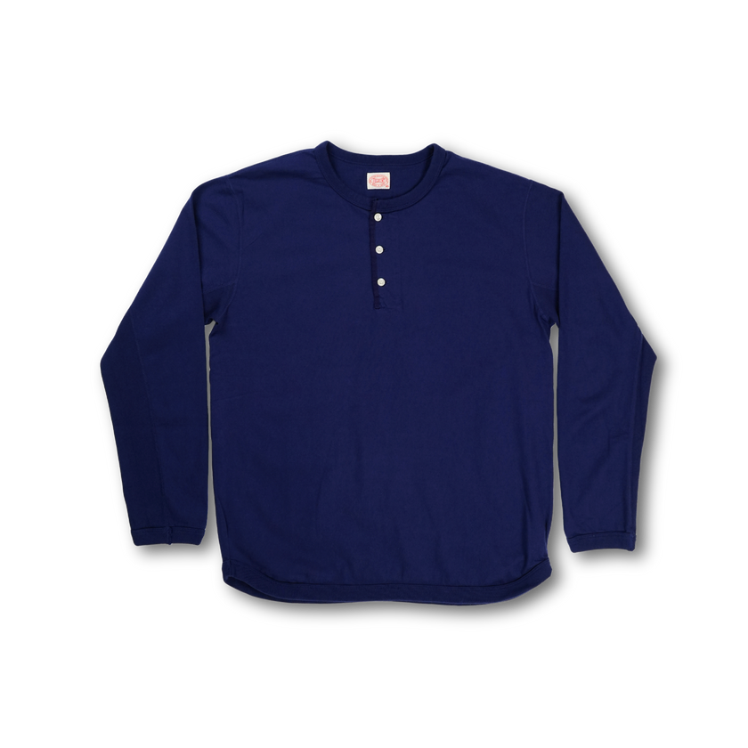 5222LH-SOS Flat Seam Heavyweight Longsleeve Henley T Shirt (限定カラー)