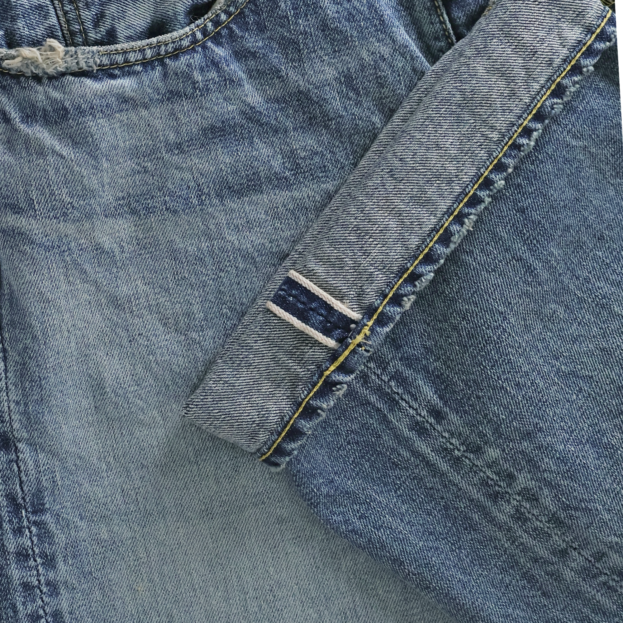 0107HWBIG-34 Blue in Green 別注 Wide Straight Denim
