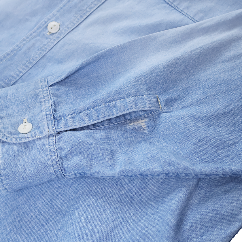 【2027SS】4810VE-27 Chambray Shirt(Sun Fade) (Vintage Effect)