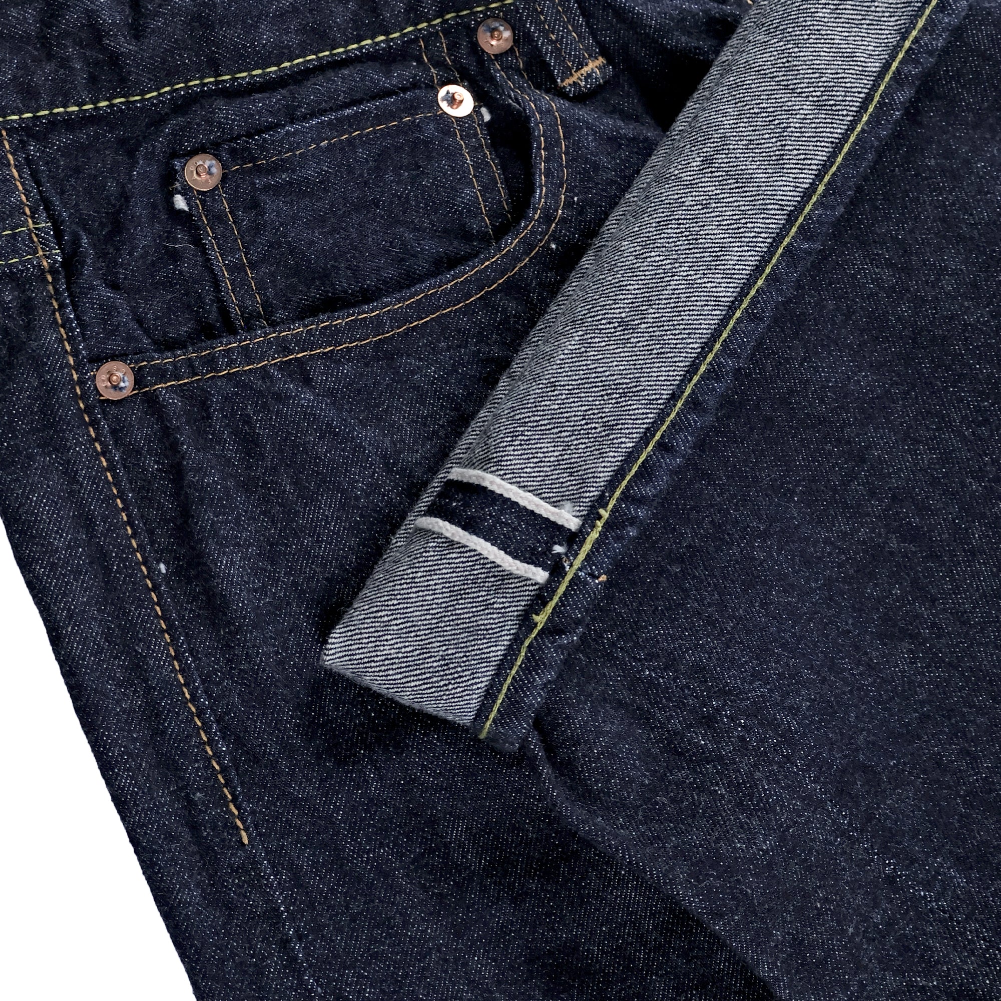 0107BIG Blue in Green 別注 Wide Straight Denim
