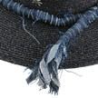 【27SS】GFC6001　Teardrop Crown Raffia Hat