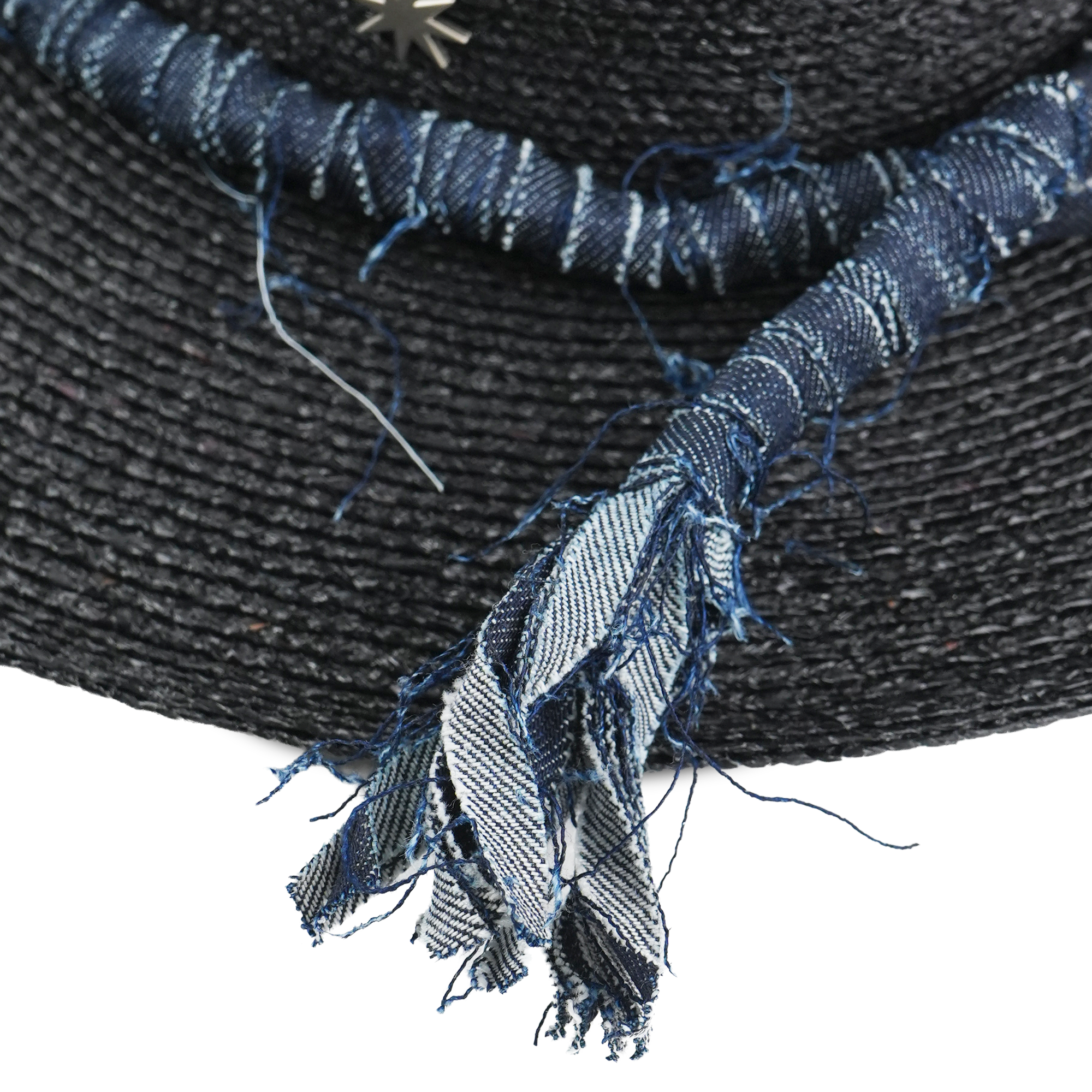 【27SS】GFC6001　Teardrop Crown Raffia Hat