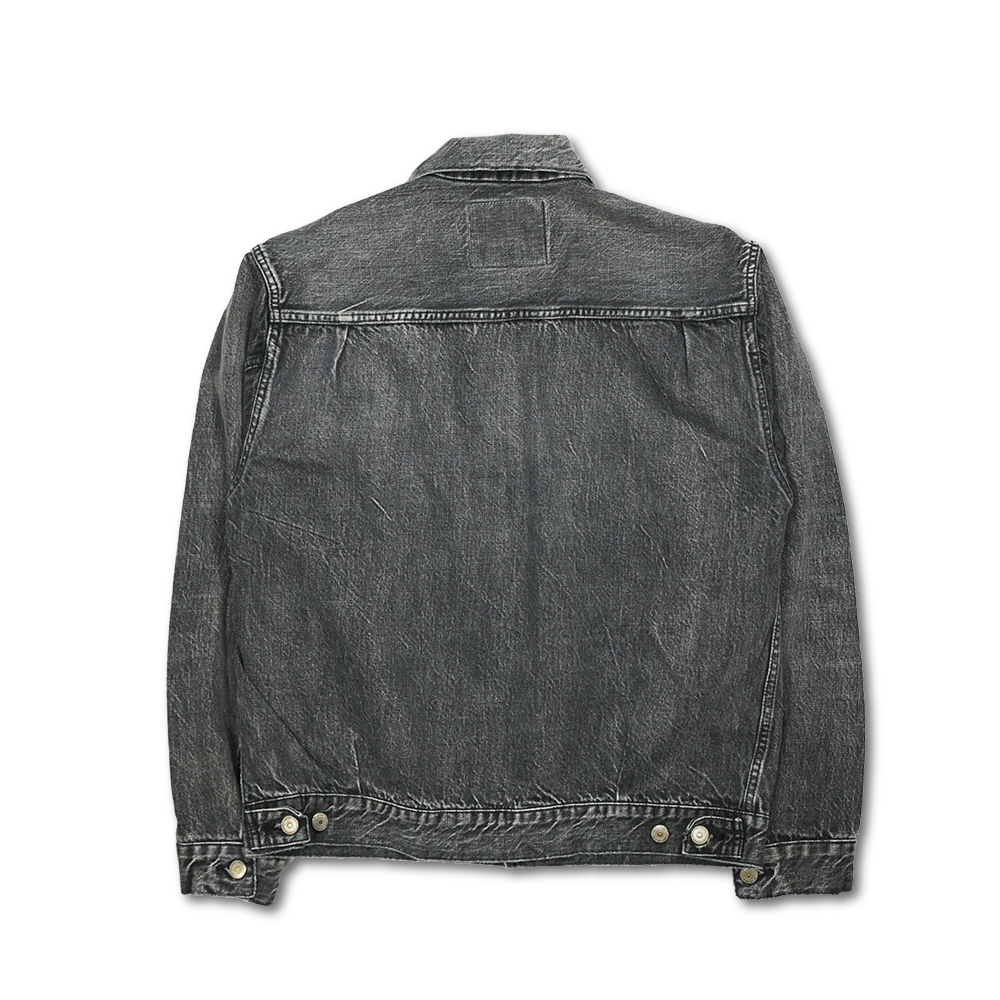 2102BKHW Type 2 Black Denim Jacket Dartford