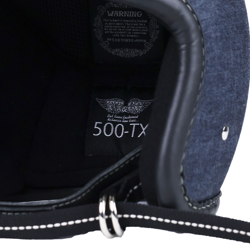 【2027SS】6267-TT　Indigo Denim Jet Helmet
