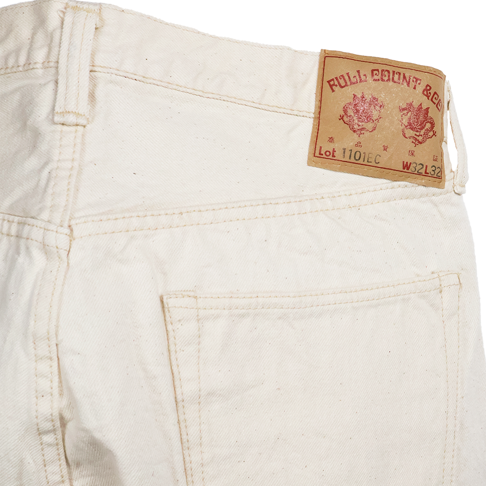 1101EC Straight Ecru Selvedge Denim【一部予約商品】