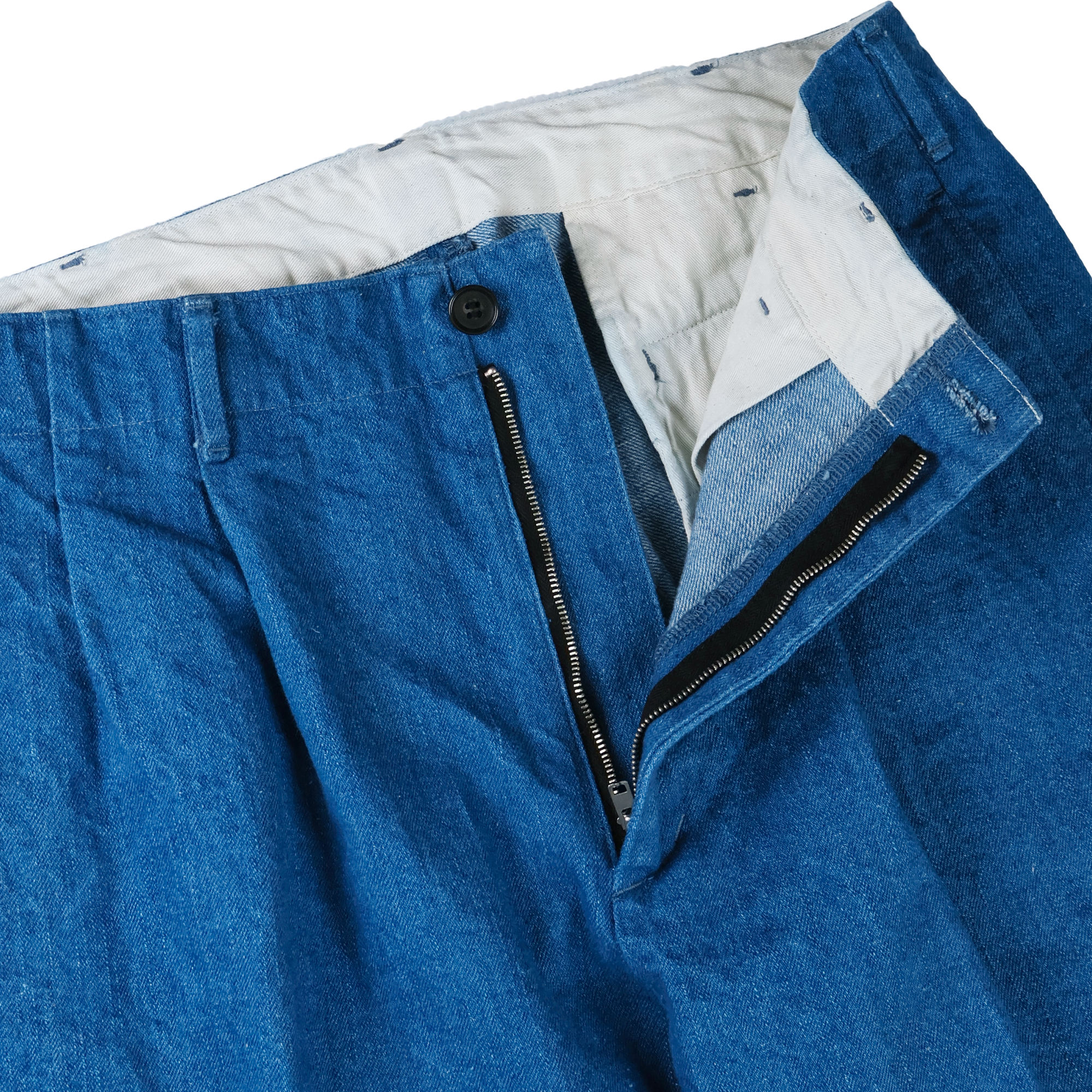 【2027SS】1154-1　Denim Wide Tuck Trousers