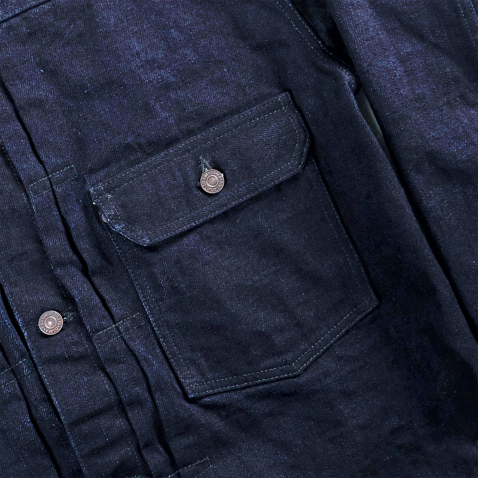 【2027SS】2107SRB-27  Type1 Super Rough Indigo × Black