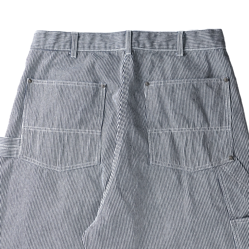 【2027SS】1156-1Indigo Bold Hickory Wide Pants