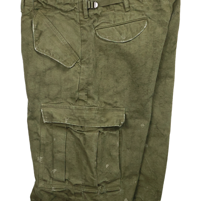 【2026SS】1144VE Tent Cloth Field Cargo Shorts VE (Vintage Effect)