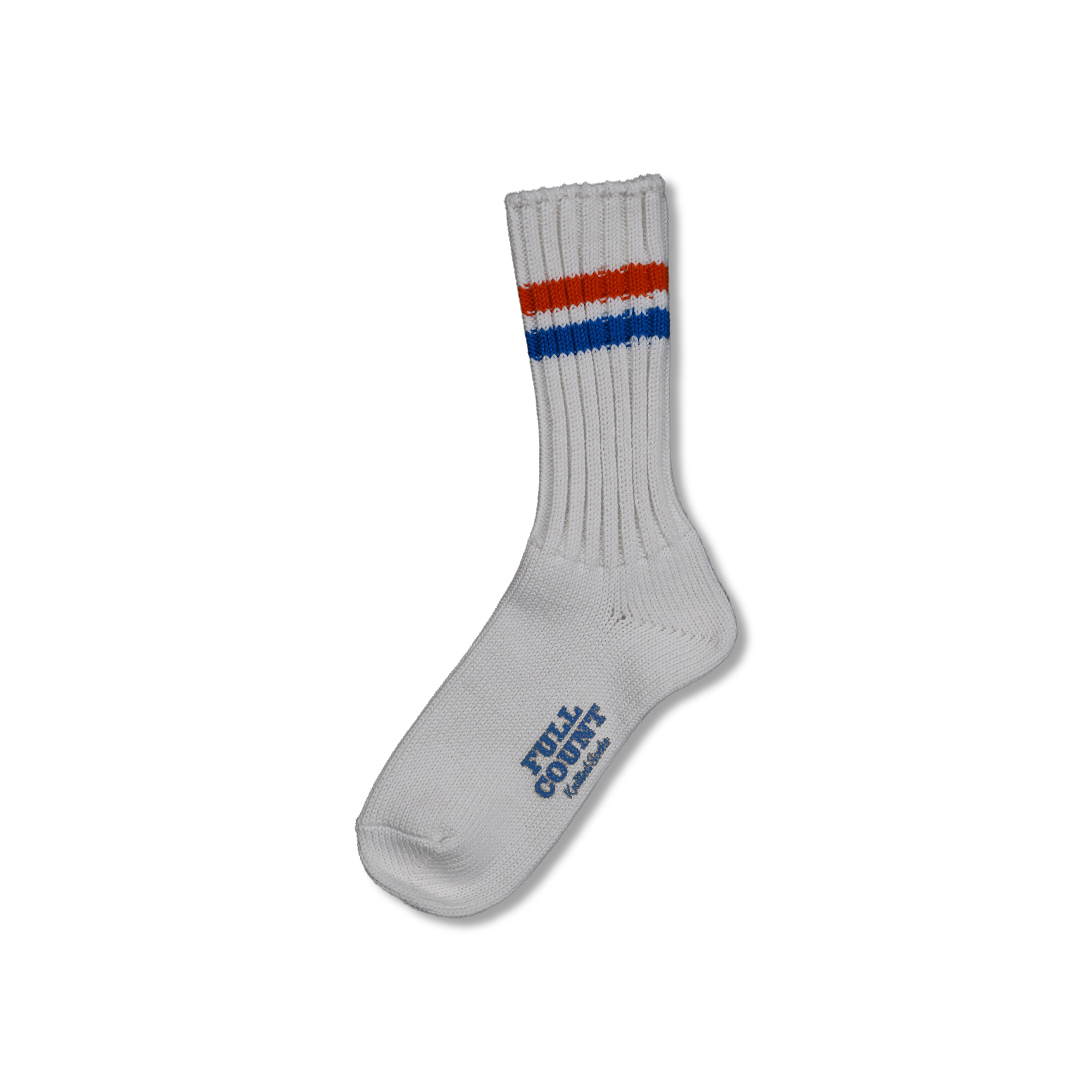 【2025SS】6110-4 Ribbed Crew Socks