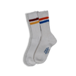 【2025SS】6110-4 Ribbed Crew Socks