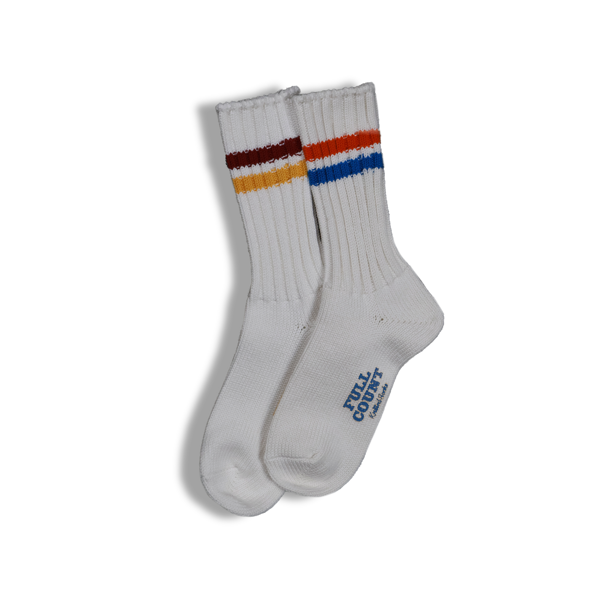 【2025SS】6110-4 Ribbed Crew Socks