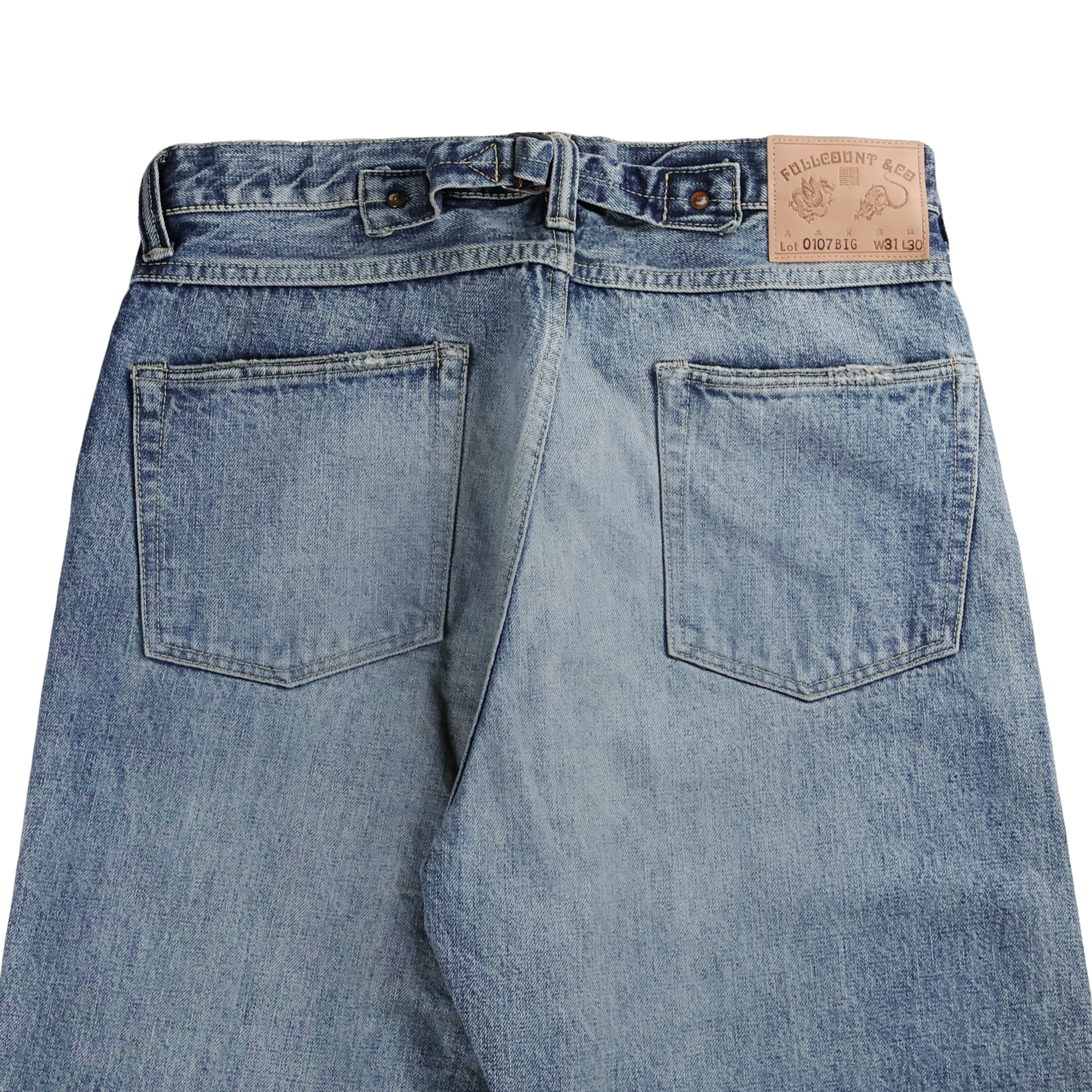 0107HWBIG-34 Blue in Green 別注 Wide Straight Denim
