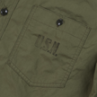 【27SS】4099 U.S.N Poplin O.D Shirt