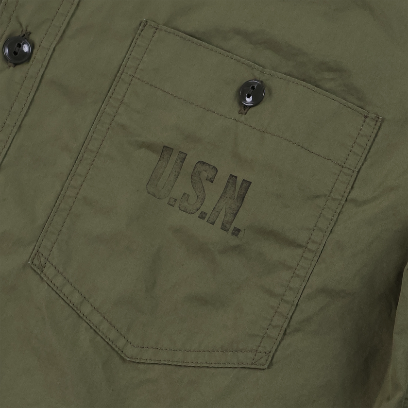【27SS】4099 U.S.N Poplin O.D Shirt