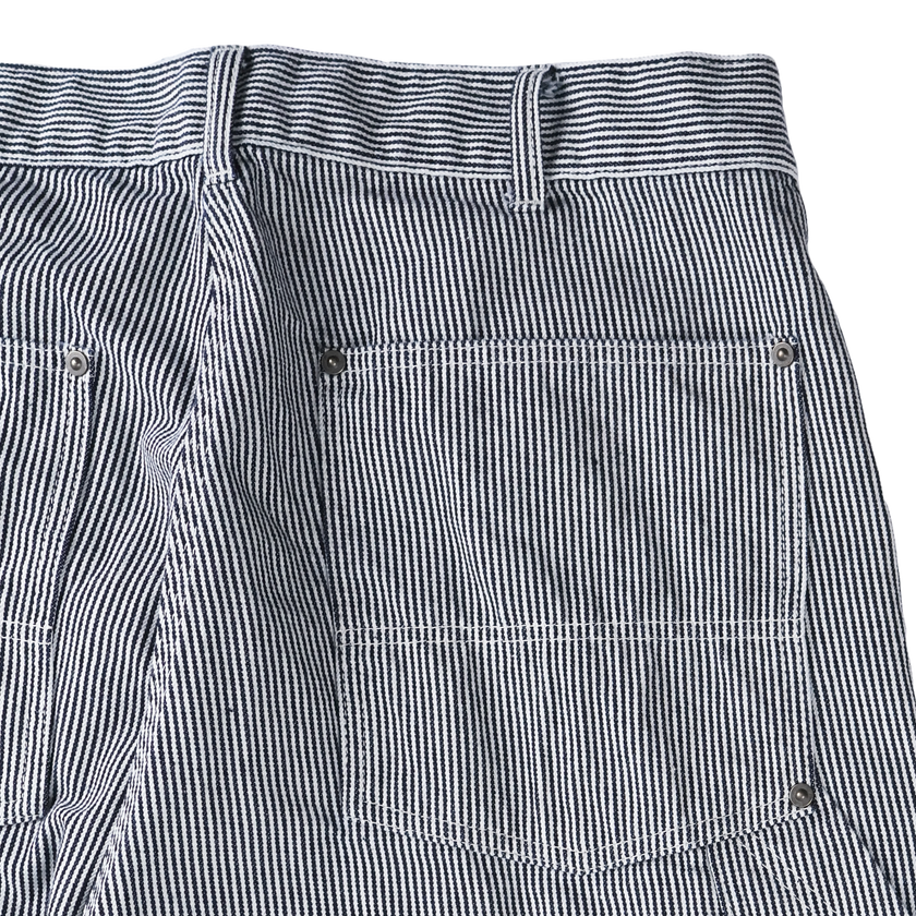 【2027SS】1156-1Indigo Bold Hickory Wide Pants