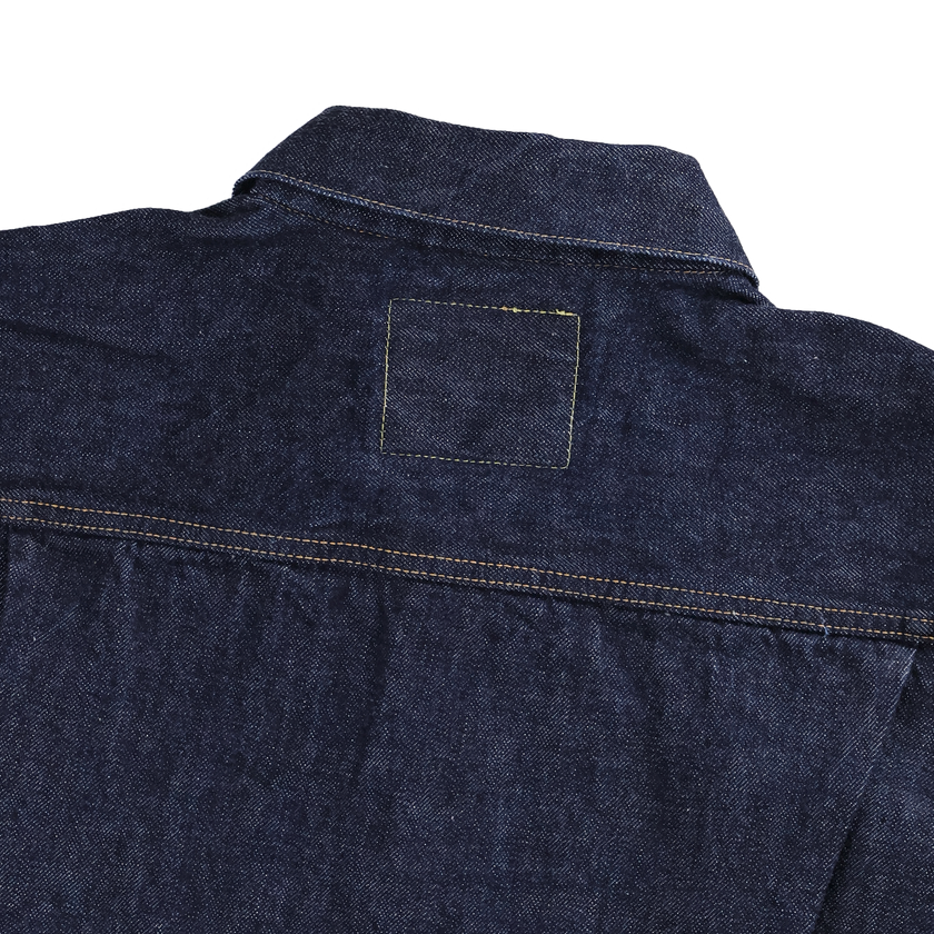 2102BIG Type 2 Denim Jacket Blue in Green別注