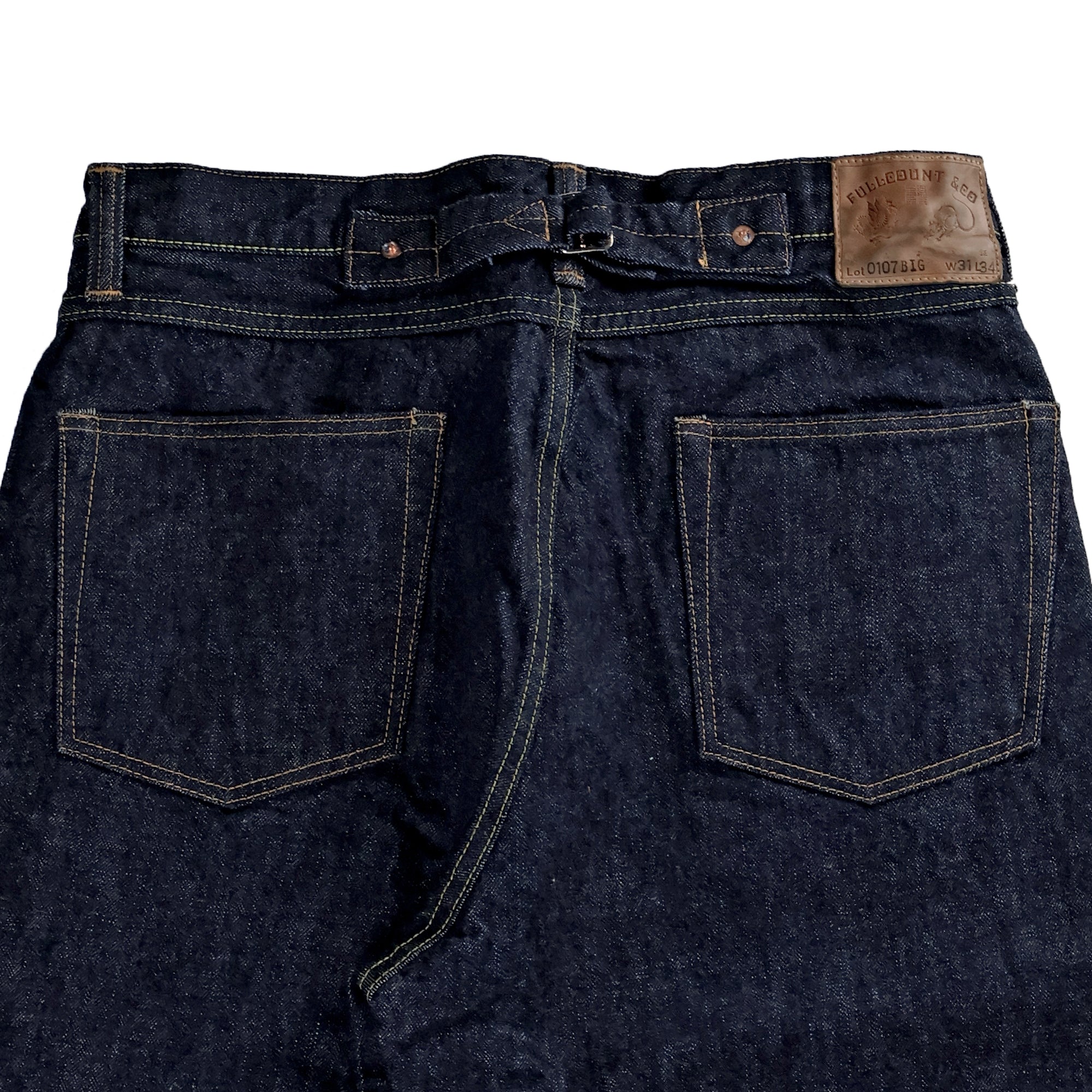 0107BIG Blue in Green 別注 Wide Straight Denim