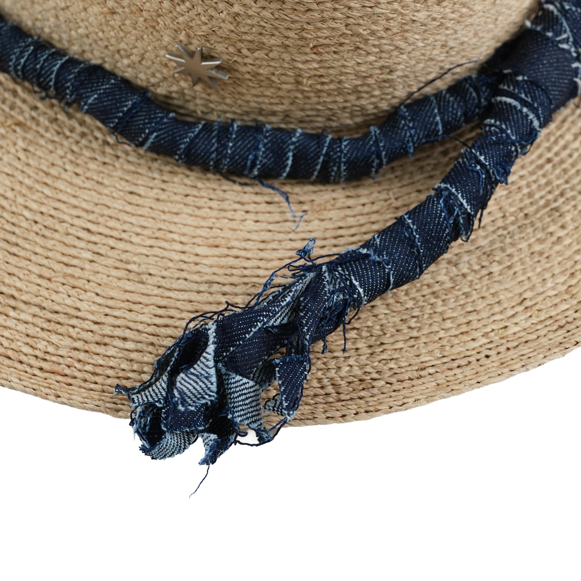 【27SS】GFC6001　Teardrop Crown Raffia Hat