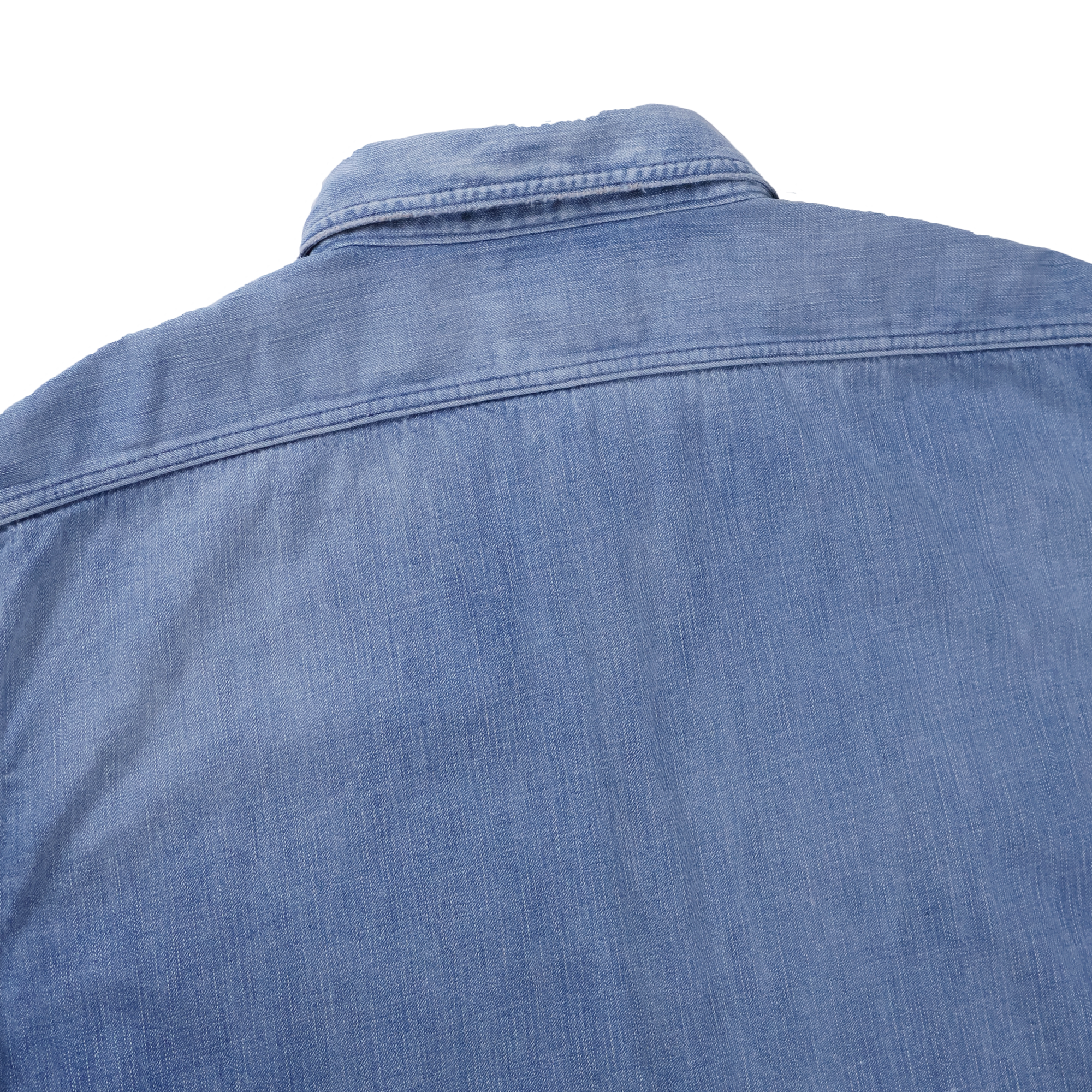 【2027SS】4890VE-27 Denim Work Shirt(Vintage Effect)