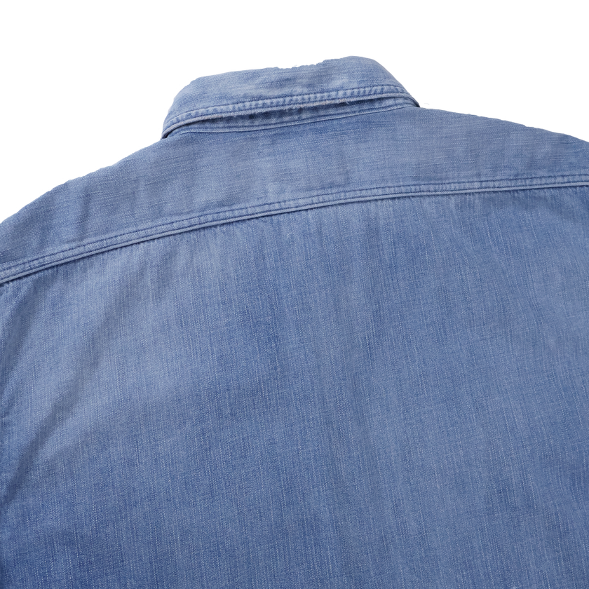 【2027SS】4890VE-27 Denim Work Shirt(Vintage Effect)