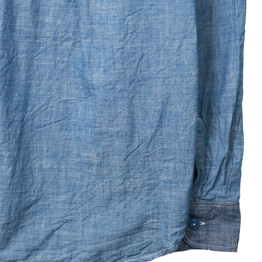 【2026SS】FU15-SH-101 Watteau Gathered Ventilated Pocket Shirt