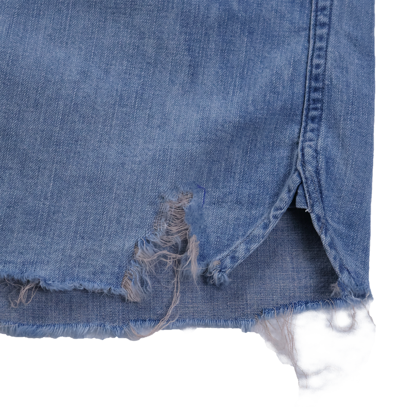 【2027SS】4890VE-27 Denim Work Shirt(Vintage Effect)